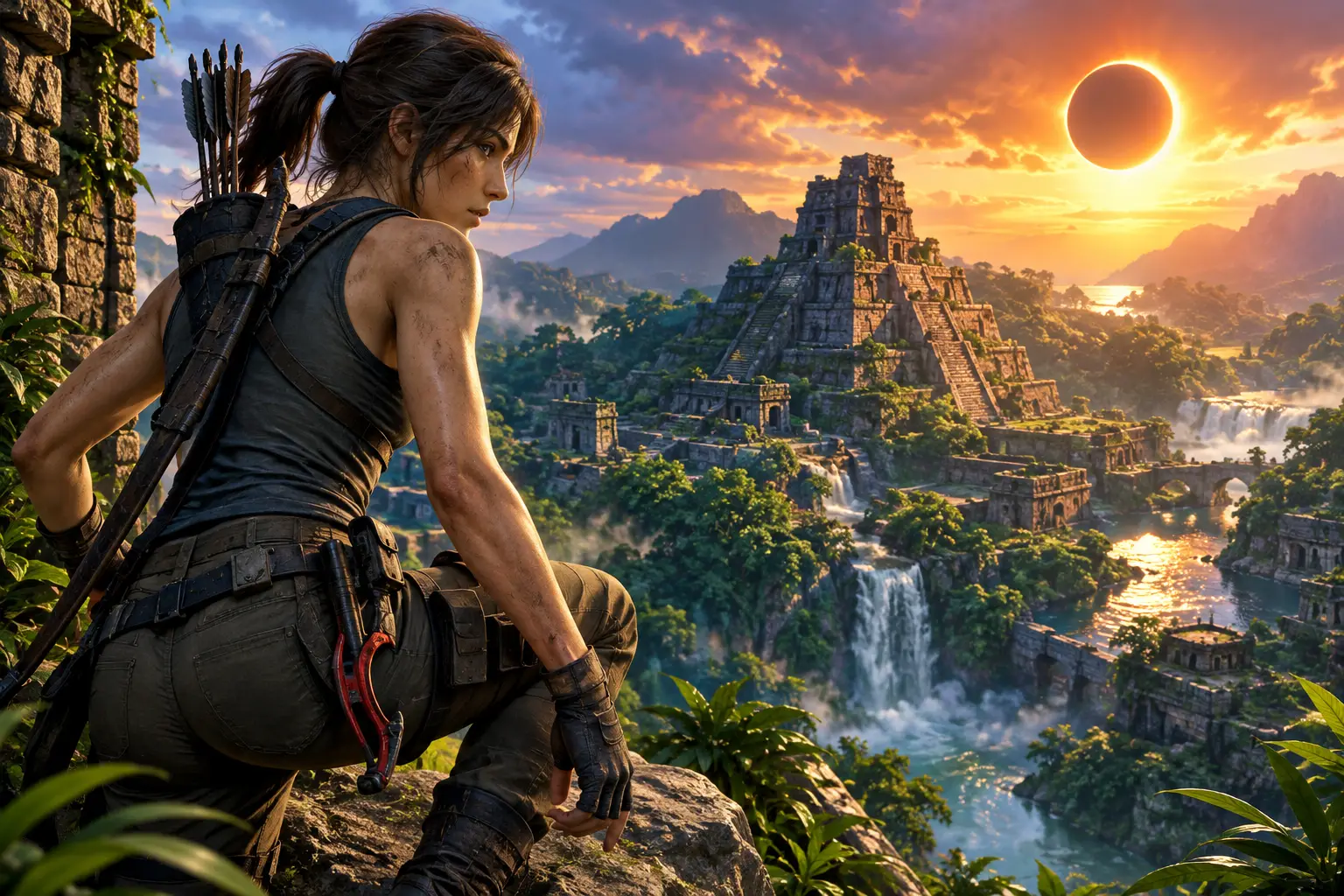 Shadow of the Tomb Raider Gameplay