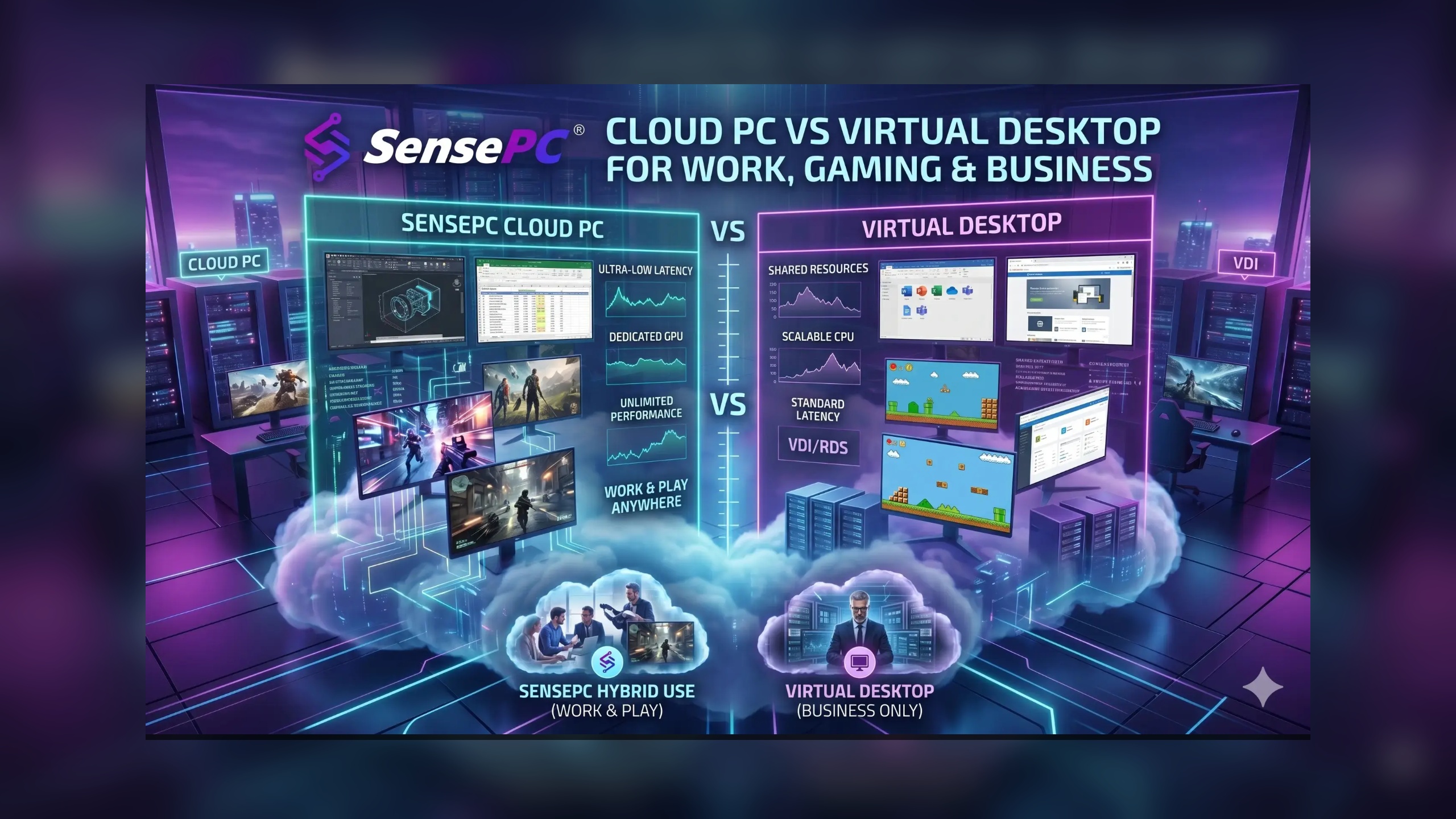 Cloud PC vs Virtual Desktop