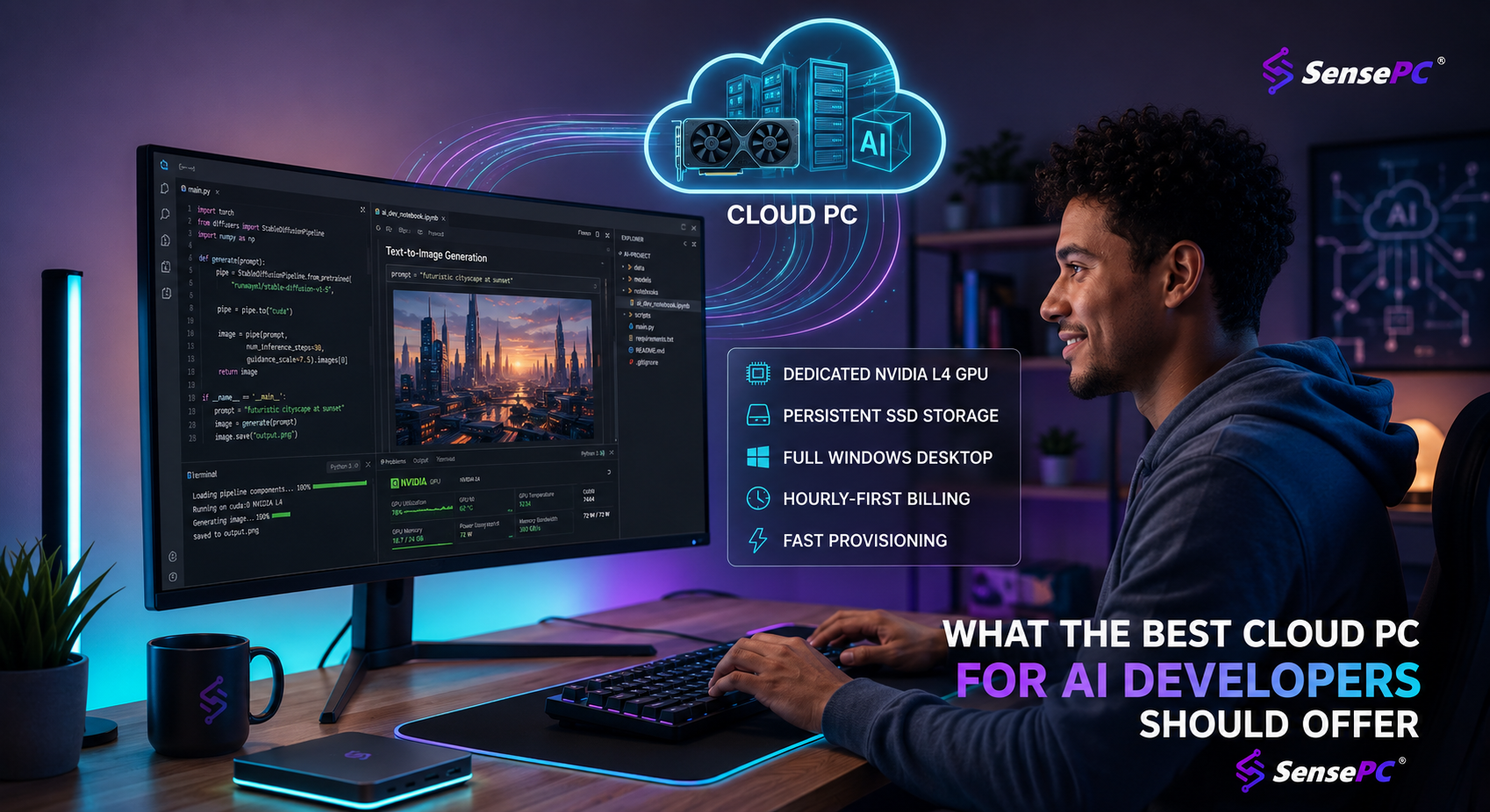 best cloud pc for ai developers