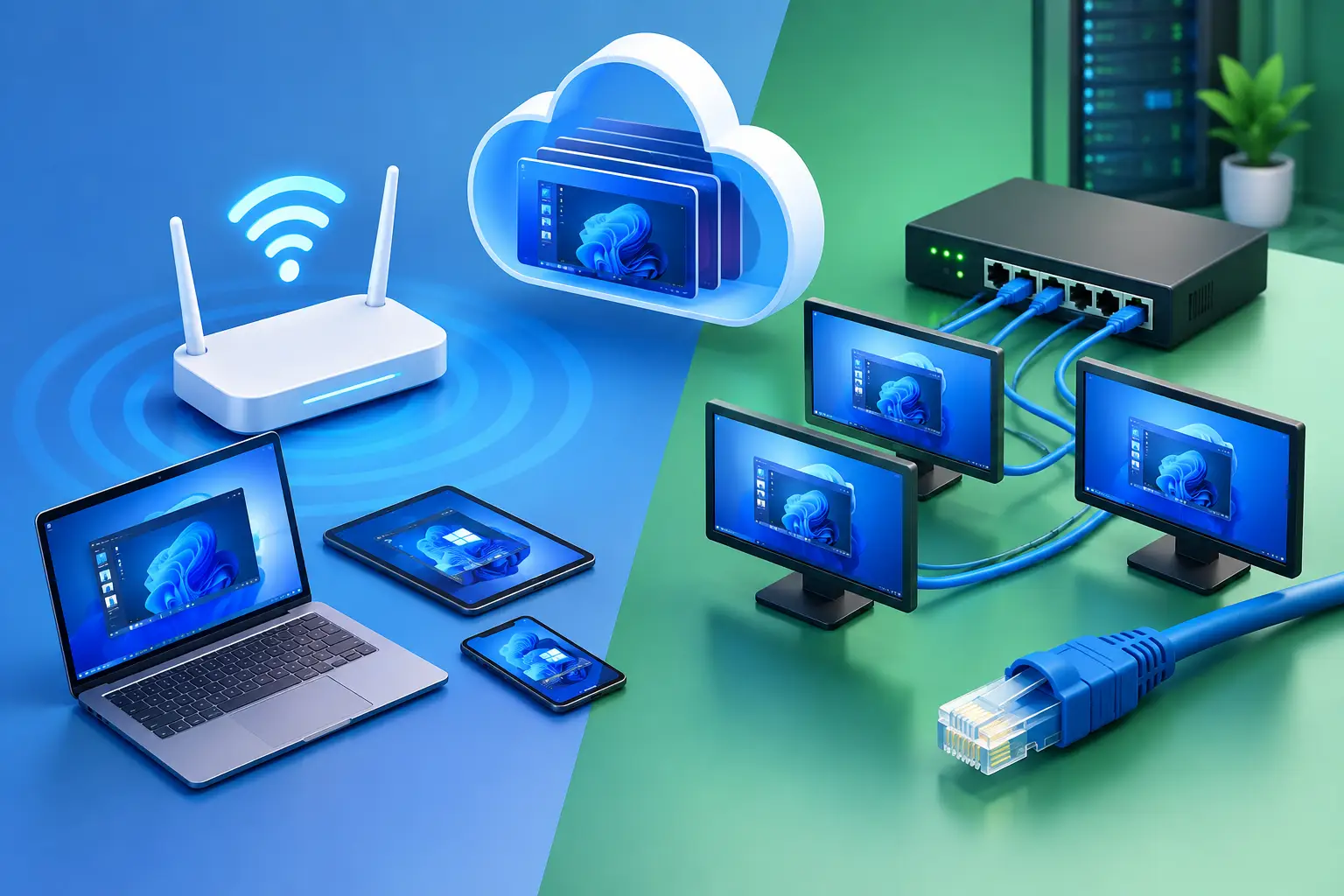 Ethernet is usually the better choice for cloud gaming