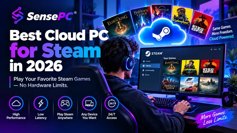 best cloud PC for Steam