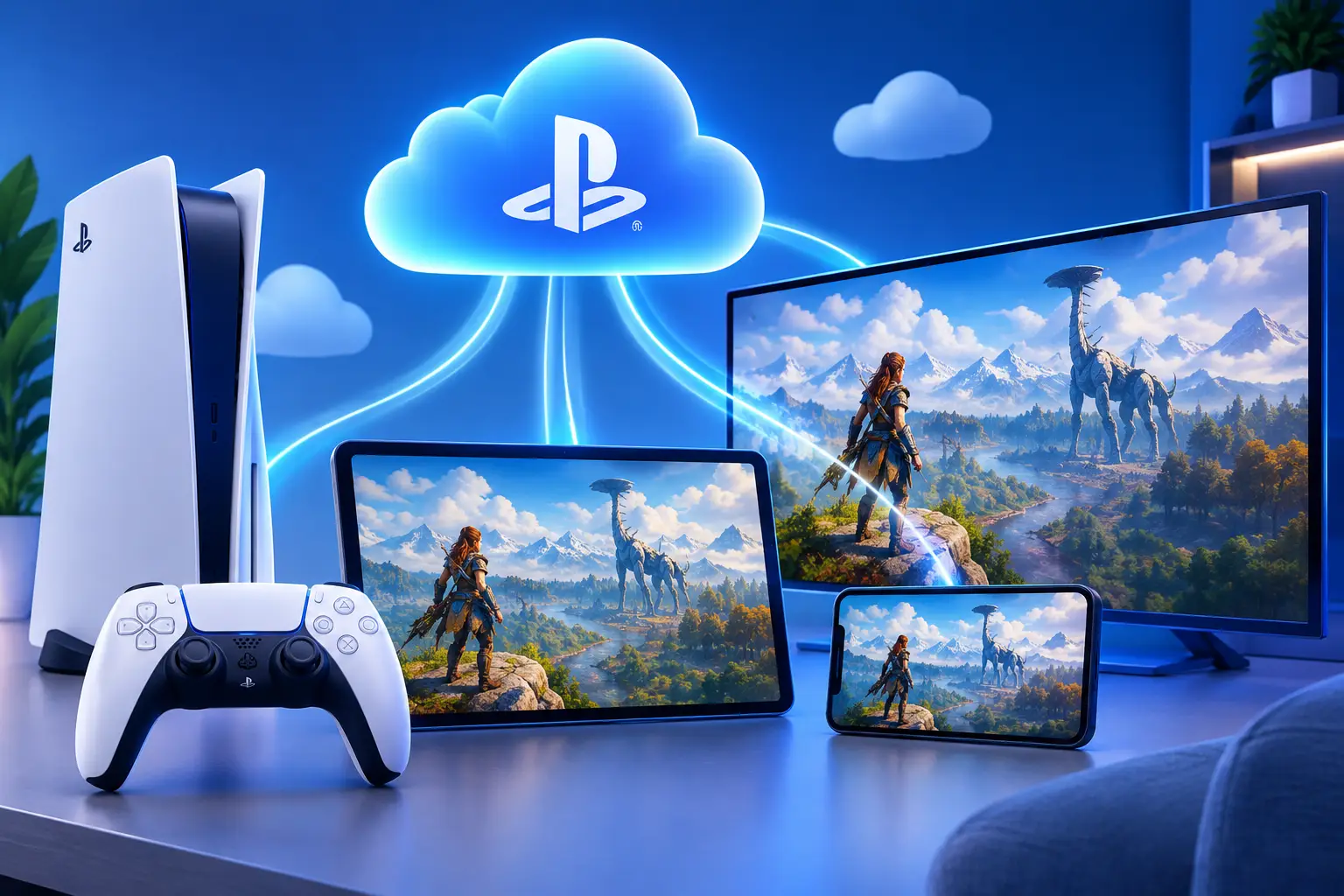PlayStation Cloud Gaming and Streaming